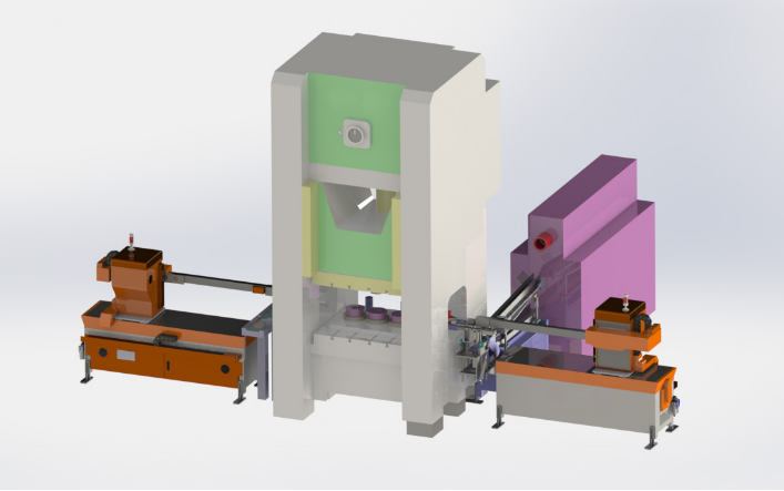 2 Axis Forging Robot-Reinforced Form